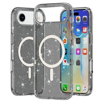 Coque Hybride iPhone Air - Série Stylish Glitter - Compatible avec MagSafe