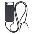 Coque en TPU iPhone Air avec Lanière - Noire