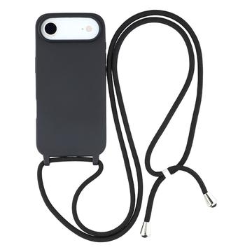 Coque en TPU iPhone Air avec Lanière - Noire