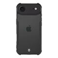 Coque iPhone Air Tactical Quantum Stealth avec coins renforcés - Claire / Noire