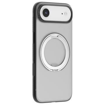 Coque iPhone Air avec béquille 360 Torras O Fitness - Compatible MagSafe - Noire