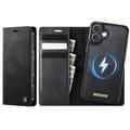 Étui 2-en-1 détachable iPhone 17 Caseme C49 - Compatible MagSafe, RFID - Noir