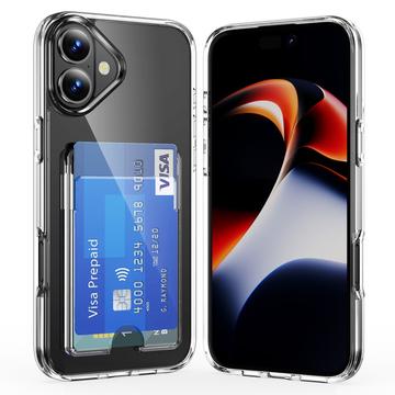 Coque Transparente iPhone 17 avec Porte-Carte
