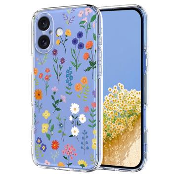 Coque iPhone 17 en TPU à motif floral - Marguerites