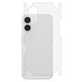 Protecteur Dorsal iPhone 17 en TPU Couverture Complète - Transparent