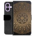 Étui Portefeuille Premium iPhone 17 - Mandala