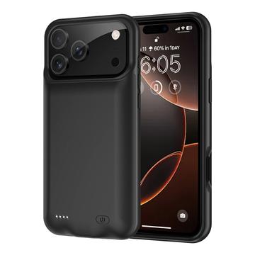 Coque Batterie iPhone 17 Pro - 6000mAh - Noire