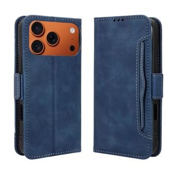 Étui portefeuille iPhone 17 Pro Porte-Cartes - Bleu