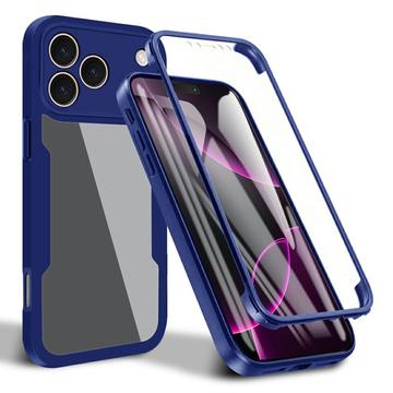 Coque iPhone 17 Pro Max - Série 360 Protection - Bleue / Claire
