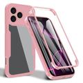 Coque iPhone 17 Pro Max - Série 360 Protection - Rose / Claire