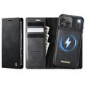 Étui 2-en-1 détachable iPhone 17 Pro Max Caseme C49 - Compatible MagSafe, RFID - Noir