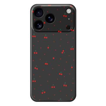 Coque iPhone 17 Pro Max en TPU à motif cerise