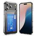 Coque Transparente iPhone 17 Pro Max avec Porte-Carte