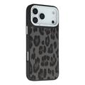 Coque hybride magnétique iPhone 17 Pro Max Jaucase Imprimé léopard