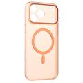 Coque MagSafe iPhone 17 Pro Max Momax CaseForm Lite - Orange transparent