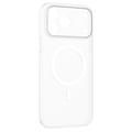 Coque MagSafe iPhone 17 Pro Max Momax CaseForm Lite - Blanc transparent
