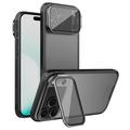 Coque Hybride iPhone 17 Pro Max Nillkin CamShield Prop - Noir translucide