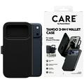 Étui portefeuille 2 en 1 iPhone 17 Pro Max PanzerGlass Care Tango - Compatible MagSafe - Noir