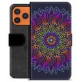 Étui Portefeuille Premium iPhone 17 Pro Max - Mandala Coloré