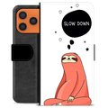 Étui Portefeuille Premium iPhone 17 Pro Max - Slow Down