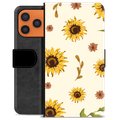 Étui Portefeuille Premium iPhone 17 Pro Max - Tournesol