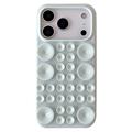 Coque iPhone 17 Pro Max en silicone avec ventouse - Verte