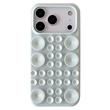 Coque iPhone 17 Pro Max en silicone avec ventouse - Verte