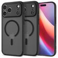 Coque iPhone 17 Pro Max Spigen Ultra Hybrid Mag - Noir givré