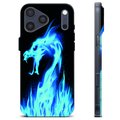 Coque iPhone 17 Pro Max en TPU - Dragon Feu Bleu