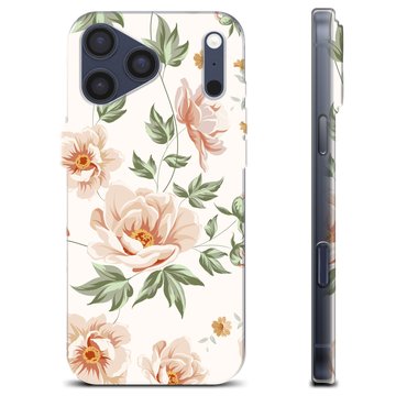 Coque iPhone 17 Pro Max en TPU - Motif Floral