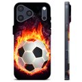 Coque iPhone 17 Pro Max en TPU - Ballon Enflammé