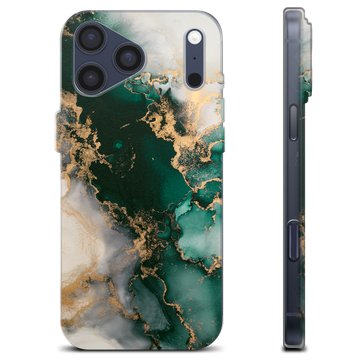 Coque iPhone 17 Pro Max en TPU - Marbre Jade