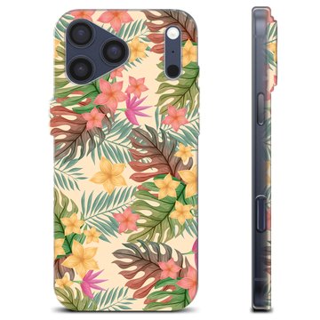 Coque iPhone 17 Pro Max en TPU - Fleurs Roses