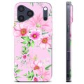 Coque iPhone 17 Pro Max en TPU - Fleurs à L'aquarelle