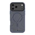 Coque Hybride iPhone 17 Pro Max Tactical MagForce Hyperstealth Sika - Compatible MagSafe - Bleu profond