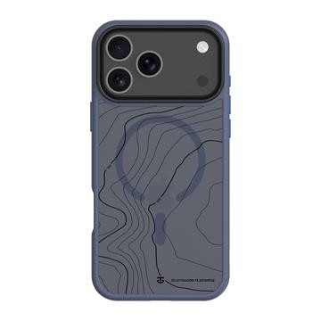 Coque Hybride iPhone 17 Pro Max Tactical MagForce Hyperstealth Sika - Compatible MagSafe - Bleu profond