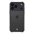 Coque iPhone 17 Pro Max Tactical Quantum Stealth avec coins renforcés - Claire / Noire