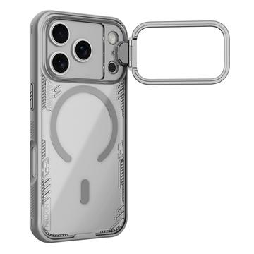 Coque magnétique iPhone 17 Pro Nillkin IceBlade Prop - Compatible MagSafe, Couvercle à lentille coulissante - Grise