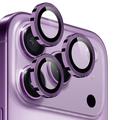 Kit de protection de l'objectif de l'appareil photo iPhone 17 Pro/17 Pro Max Northjo - Violet