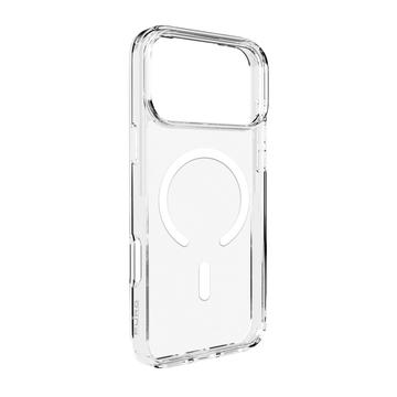 Coque hybride iPhone 17 Pro Puro Lite Mag - Blanche / Transparente