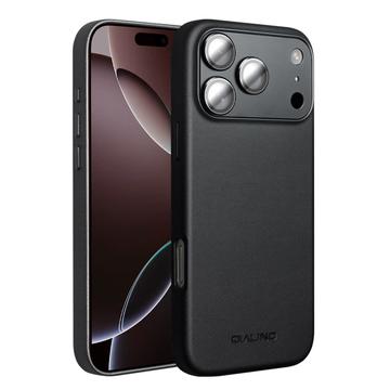 Coque MagSafe iPhone 17 Pro Qialino Premium - Noire