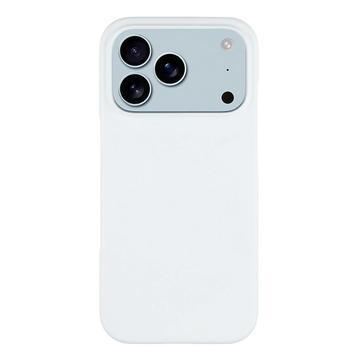 Coque iPhone 17 Pro en Plastique Caoutchouté - Blanche