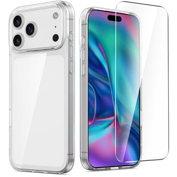 Coque iPhone 17 Pro en TPU avec Protecteur d’Écran Saii 2-en-1