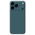 Coque iPhone 17 Pro en silicone antichoc - Vert noirâtre