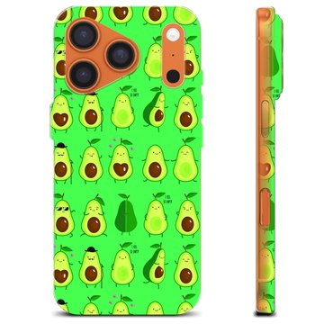 Coque iPhone 17 Pro en TPU - Avocado Pattern