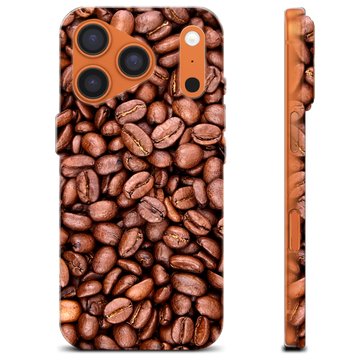 Coque iPhone 17 Pro en TPU - Grains de Café