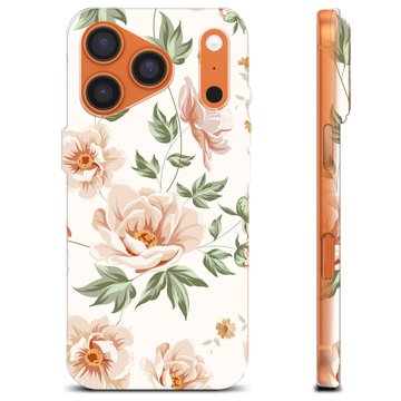 Coque iPhone 17 Pro en TPU - Motif Floral