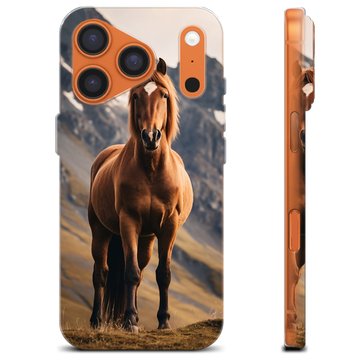 Coque iPhone 17 Pro en TPU - Cheval
