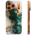 Coque iPhone 17 Pro en TPU - Marbre Jade