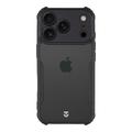 Coque iPhone 17 Pro Tactical Quantum Stealth avec coins renforcés - Claire / Noire